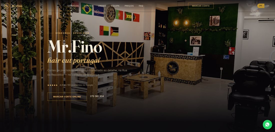Site do Mr.Fino